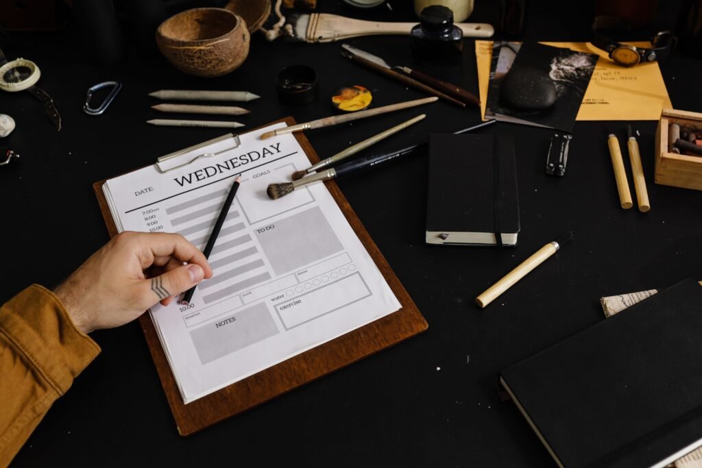 how to do a weekly review for better productivity