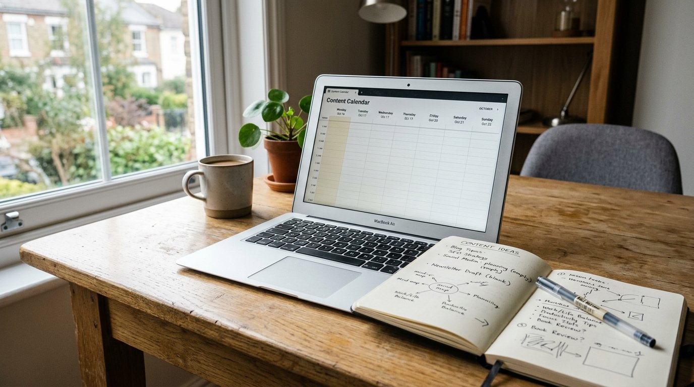 how to build an ai-assisted content calendar without losing your voice